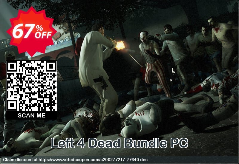 Left 4 Dead Bundle PC Coupon, discount Left 4 Dead Bundle PC Deal. Promotion: Left 4 Dead Bundle PC Exclusive Easter Sale offer 