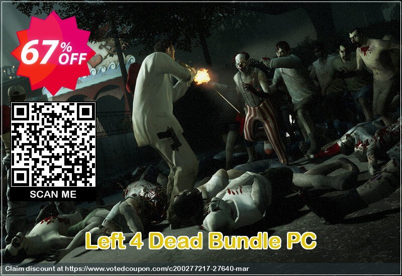 Left 4 Dead Bundle PC Coupon Code May 2024, 67% OFF - VotedCoupon