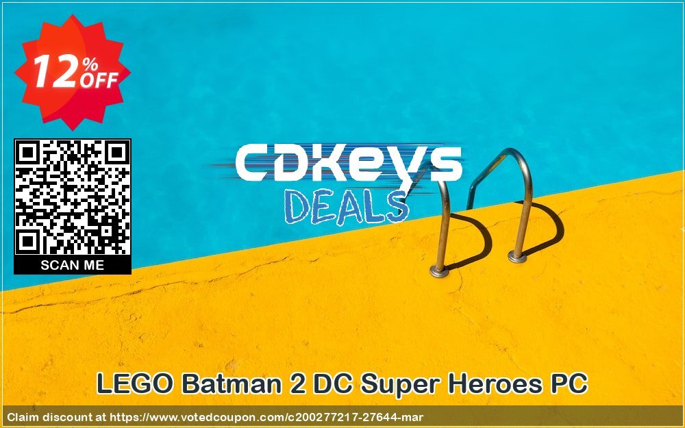 LEGO Batman 2 DC Super Heroes PC Coupon Code Apr 2024, 12% OFF - VotedCoupon