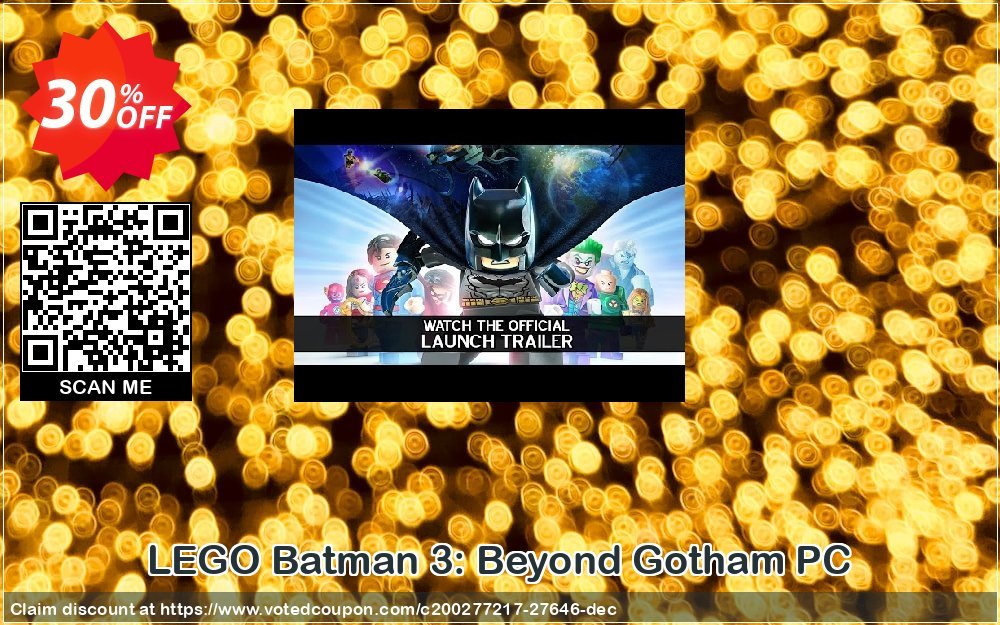 LEGO Batman 3: Beyond Gotham PC Coupon Code Apr 2024, 30% OFF - VotedCoupon