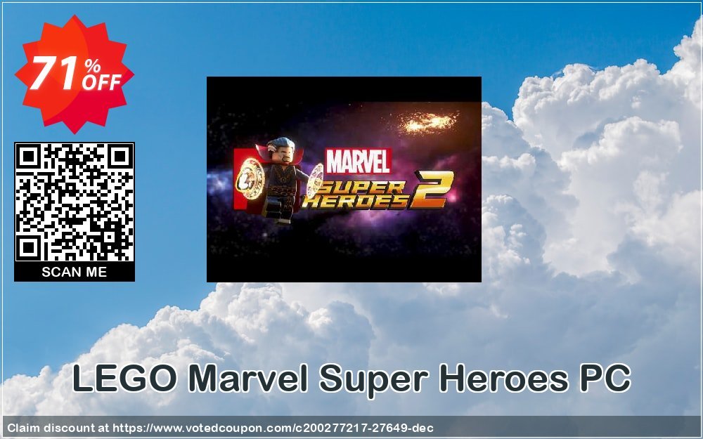 LEGO Marvel Super Heroes PC Coupon Code Apr 2024, 71% OFF - VotedCoupon
