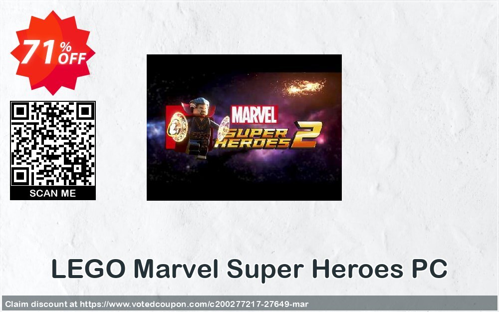 LEGO Marvel Super Heroes PC Coupon, discount LEGO Marvel Super Heroes PC Deal. Promotion: LEGO Marvel Super Heroes PC Exclusive Easter Sale offer 