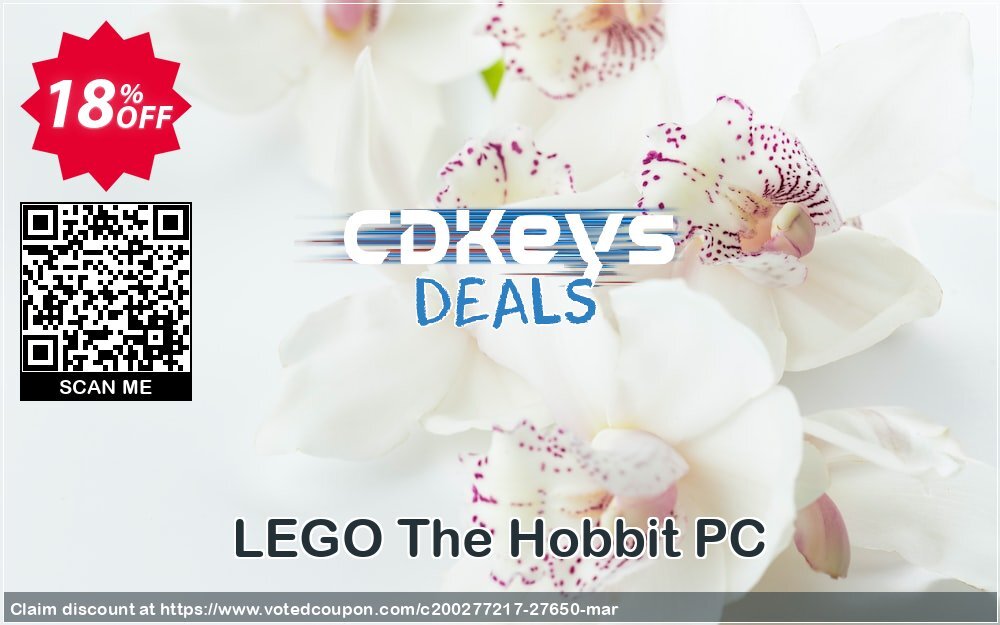 LEGO The Hobbit PC Coupon Code May 2024, 18% OFF - VotedCoupon