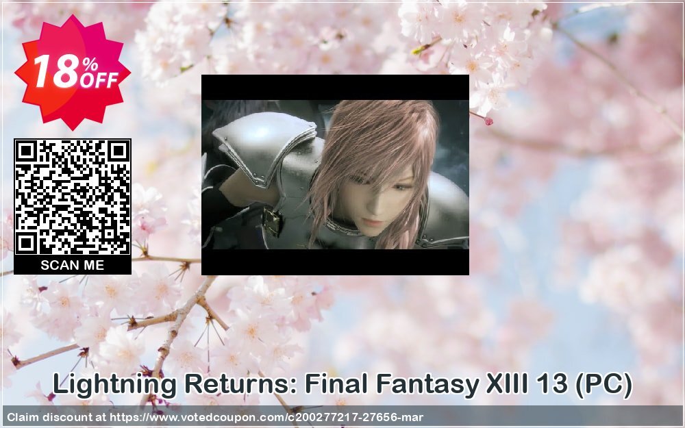 Lightning Returns: Final Fantasy XIII 13, PC  Coupon, discount Lightning Returns: Final Fantasy XIII 13 (PC) Deal. Promotion: Lightning Returns: Final Fantasy XIII 13 (PC) Exclusive Easter Sale offer 