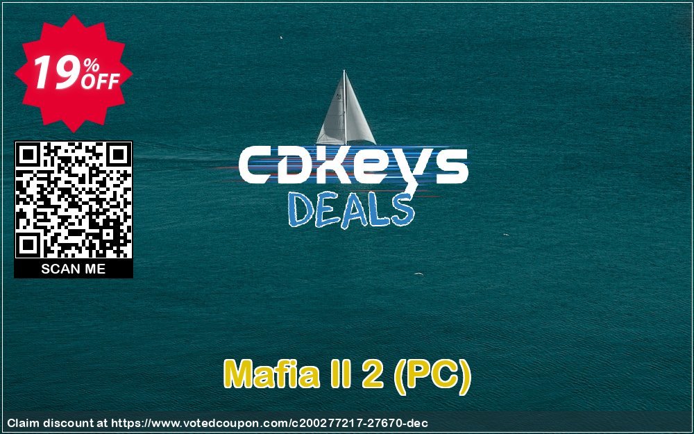 Mafia II 2, PC  Coupon Code Dec 2023, 19% OFF - VotedCoupon