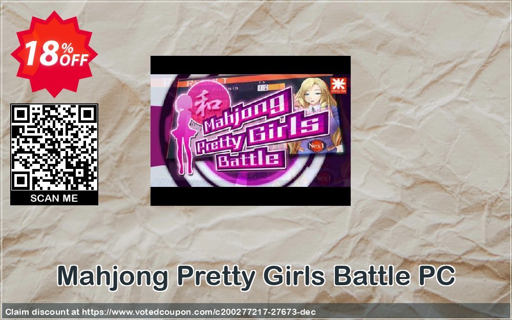 Mahjong Pretty Girls Battle PC Coupon Code Apr 2024, 18% OFF - VotedCoupon
