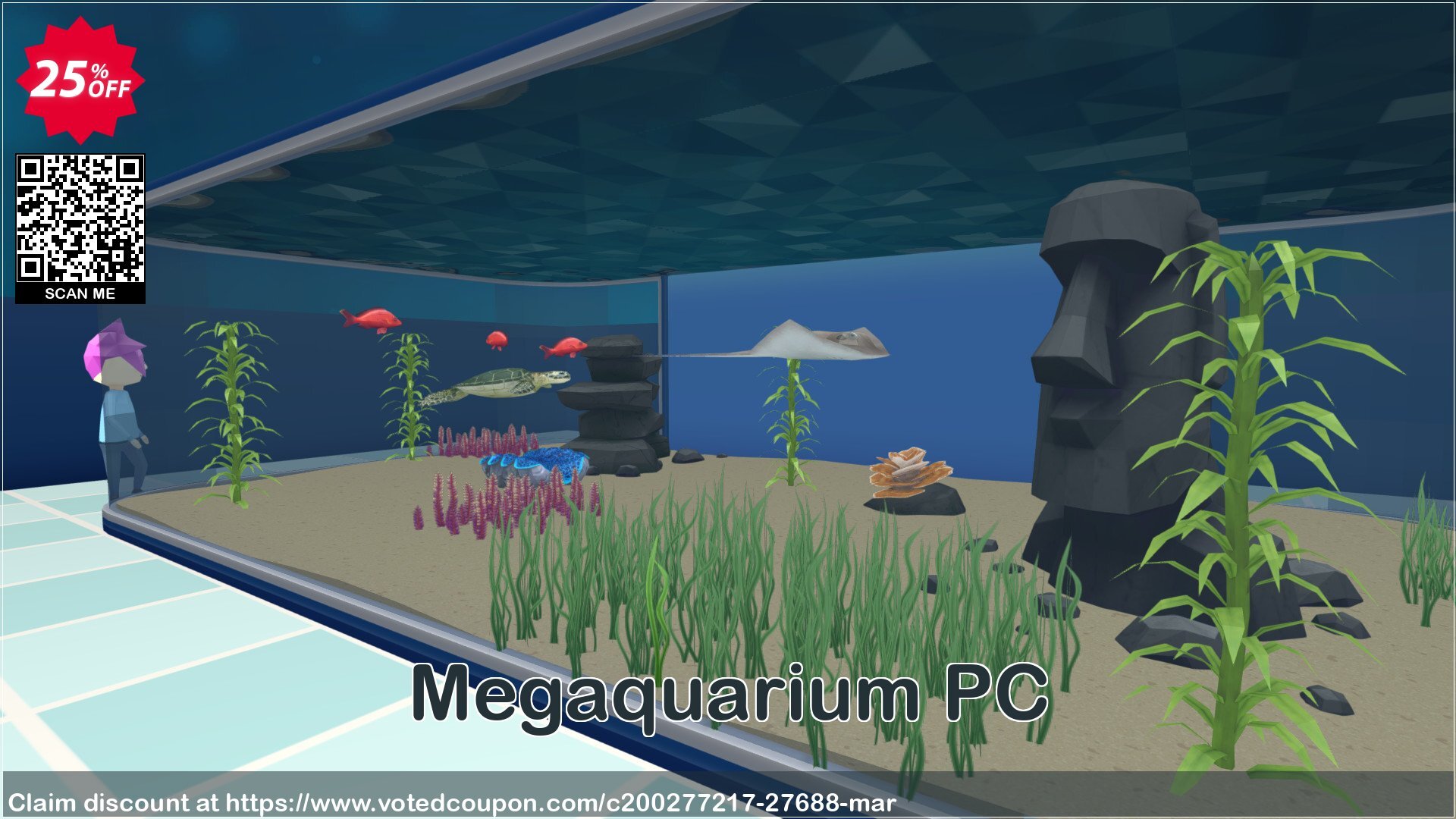 Megaquarium PC Coupon, discount Megaquarium PC Deal. Promotion: Megaquarium PC Exclusive Easter Sale offer 