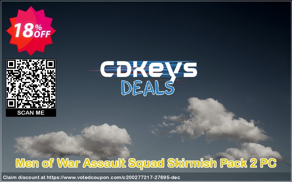 Men of War Assault Squad Skirmish Pack 2 PC Coupon Code May 2024, 18% OFF - VotedCoupon