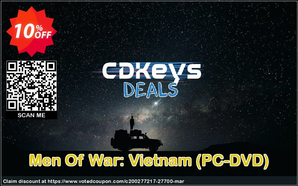 Men Of War: Vietnam, PC-DVD  Coupon, discount Men Of War: Vietnam (PC-DVD) Deal. Promotion: Men Of War: Vietnam (PC-DVD) Exclusive Easter Sale offer 