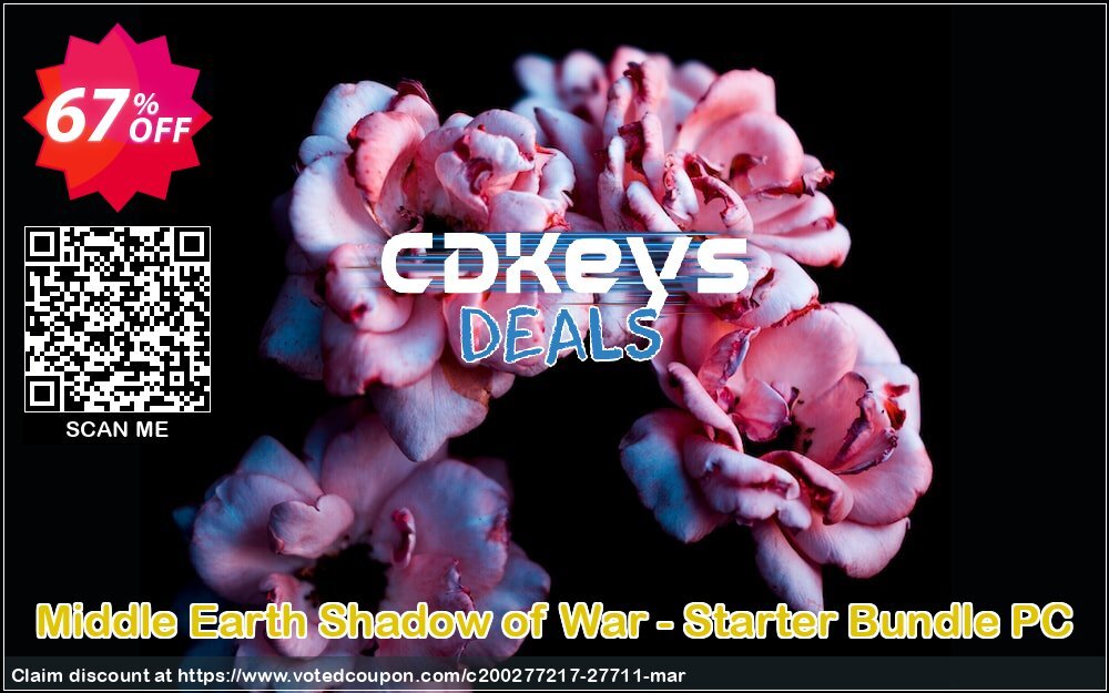 Middle Earth Shadow of War - Starter Bundle PC Coupon Code Apr 2024, 67% OFF - VotedCoupon