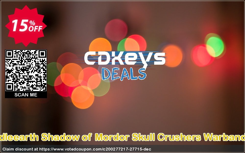 Middleearth Shadow of Mordor Skull Crushers Warband PC Coupon, discount Middleearth Shadow of Mordor Skull Crushers Warband PC Deal. Promotion: Middleearth Shadow of Mordor Skull Crushers Warband PC Exclusive Easter Sale offer 