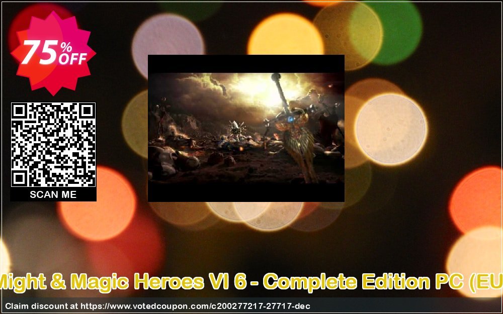 Might & Magic Heroes VI 6 - Complete Edition PC, EU  Coupon, discount Might & Magic Heroes VI 6 - Complete Edition PC (EU) Deal. Promotion: Might & Magic Heroes VI 6 - Complete Edition PC (EU) Exclusive Easter Sale offer 