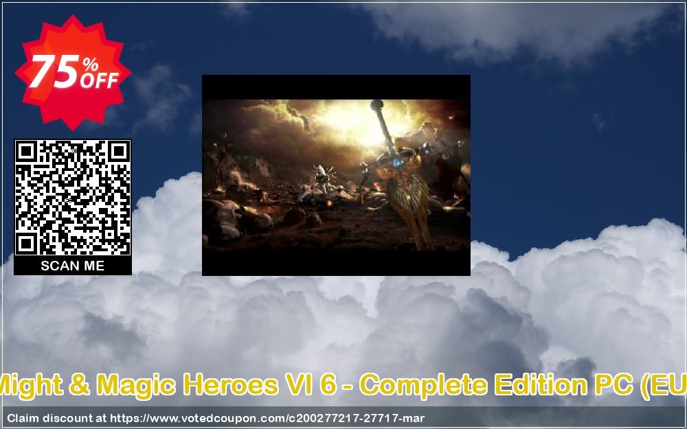 Might & Magic Heroes VI 6 - Complete Edition PC, EU  Coupon, discount Might & Magic Heroes VI 6 - Complete Edition PC (EU) Deal. Promotion: Might & Magic Heroes VI 6 - Complete Edition PC (EU) Exclusive Easter Sale offer 