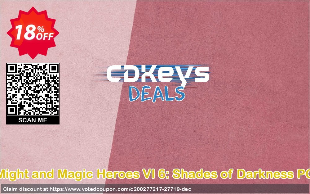 Might and Magic Heroes VI 6: Shades of Darkness PC Coupon Code May 2024, 18% OFF - VotedCoupon