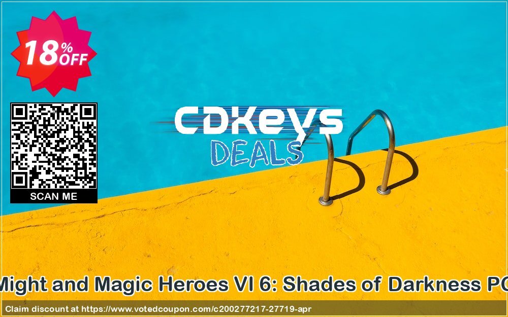 Might and Magic Heroes VI 6: Shades of Darkness PC Coupon Code May 2024, 18% OFF - VotedCoupon