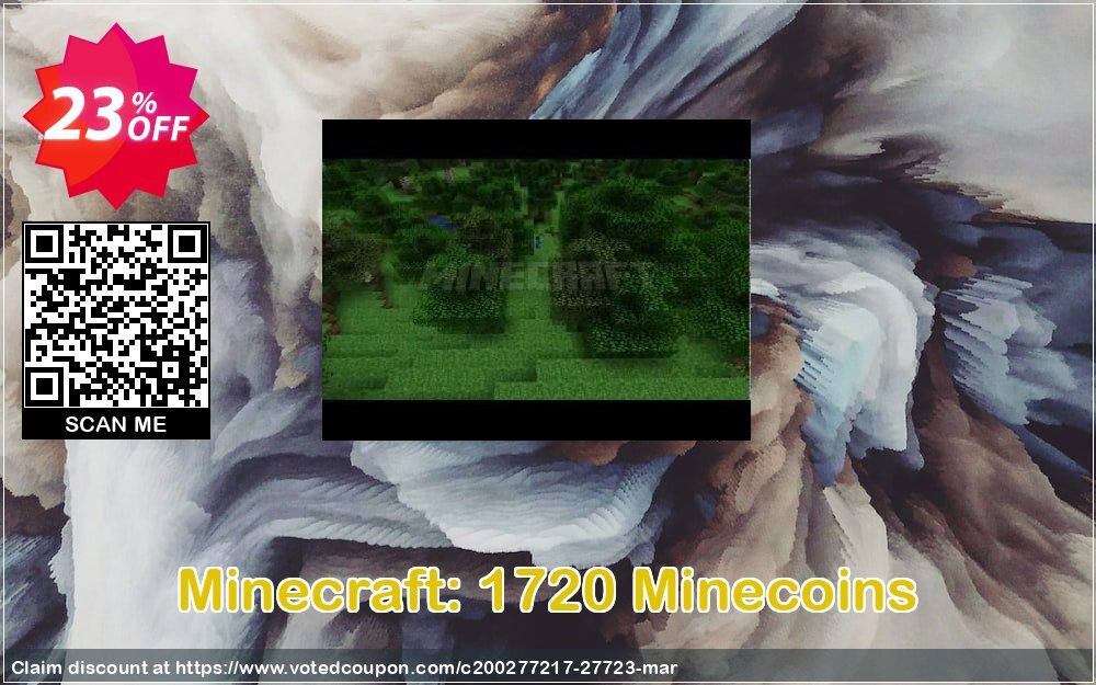 Minecraft: 1720 Minecoins Coupon, discount Minecraft: 1720 Minecoins Deal. Promotion: Minecraft: 1720 Minecoins Exclusive Easter Sale offer 