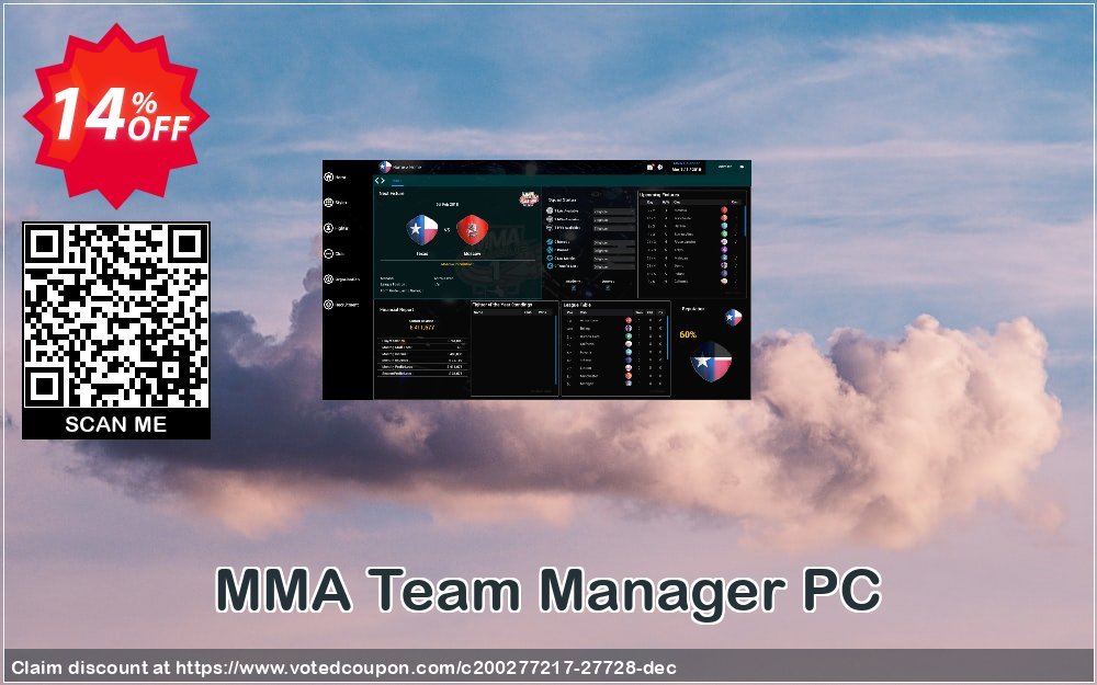 MMA Team Manager PC Coupon Code Apr 2024, 14% OFF - VotedCoupon