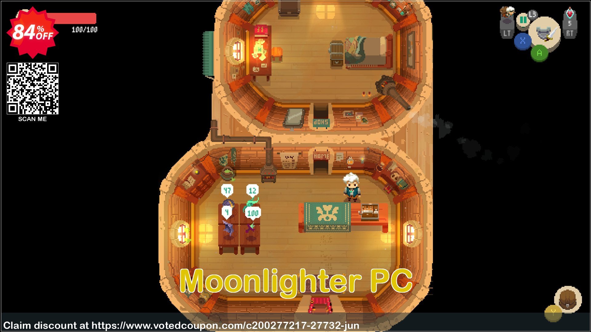 Moonlighter PC Coupon, discount Moonlighter PC Deal. Promotion: Moonlighter PC Exclusive Easter Sale offer 