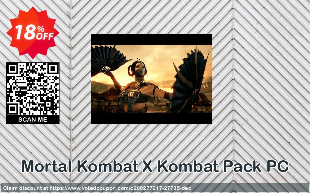 Mortal Kombat X Kombat Pack PC Coupon Code May 2024, 18% OFF - VotedCoupon