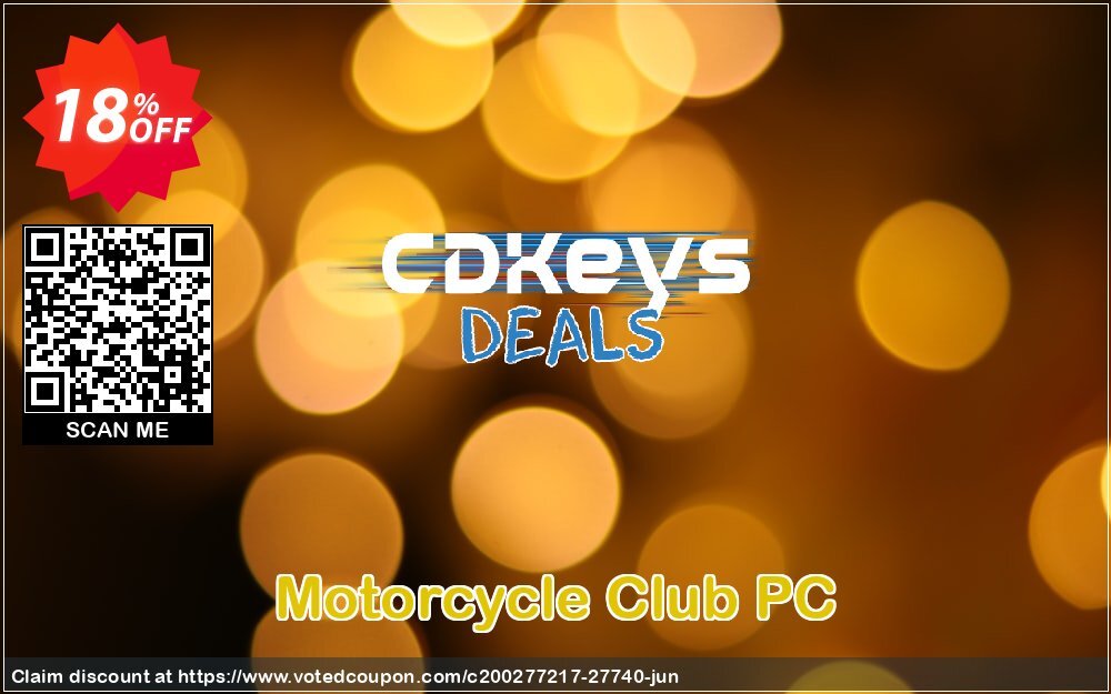 Motorcycle Club PC Coupon, discount Motorcycle Club PC Deal. Promotion: Motorcycle Club PC Exclusive Easter Sale offer 
