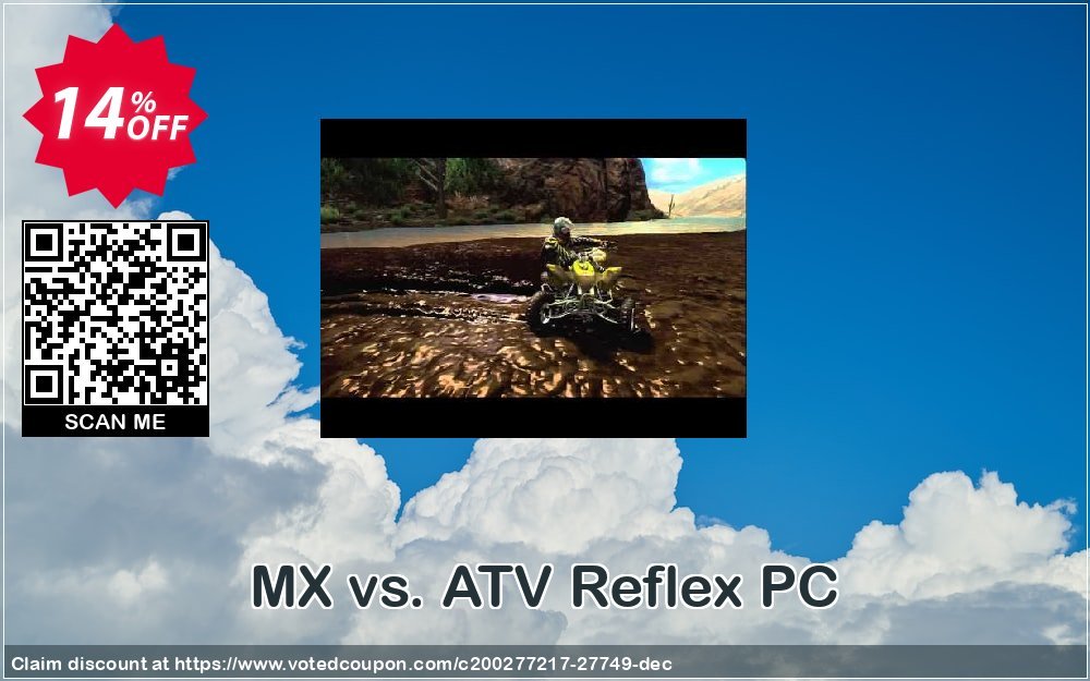 MX vs. ATV Reflex PC Coupon, discount MX vs. ATV Reflex PC Deal. Promotion: MX vs. ATV Reflex PC Exclusive Easter Sale offer 