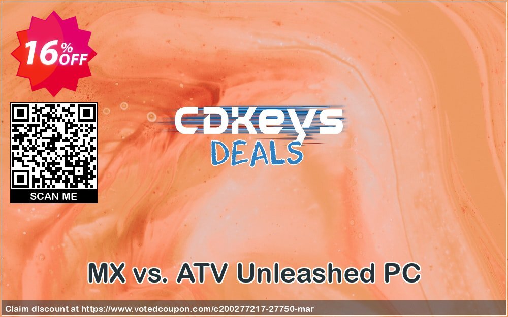 MX vs. ATV Unleashed PC Coupon Code Apr 2024, 16% OFF - VotedCoupon