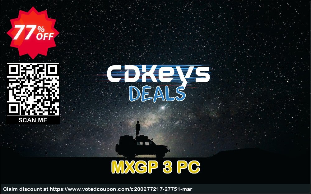 MXGP 3 PC Coupon, discount MXGP 3 PC Deal. Promotion: MXGP 3 PC Exclusive Easter Sale offer 