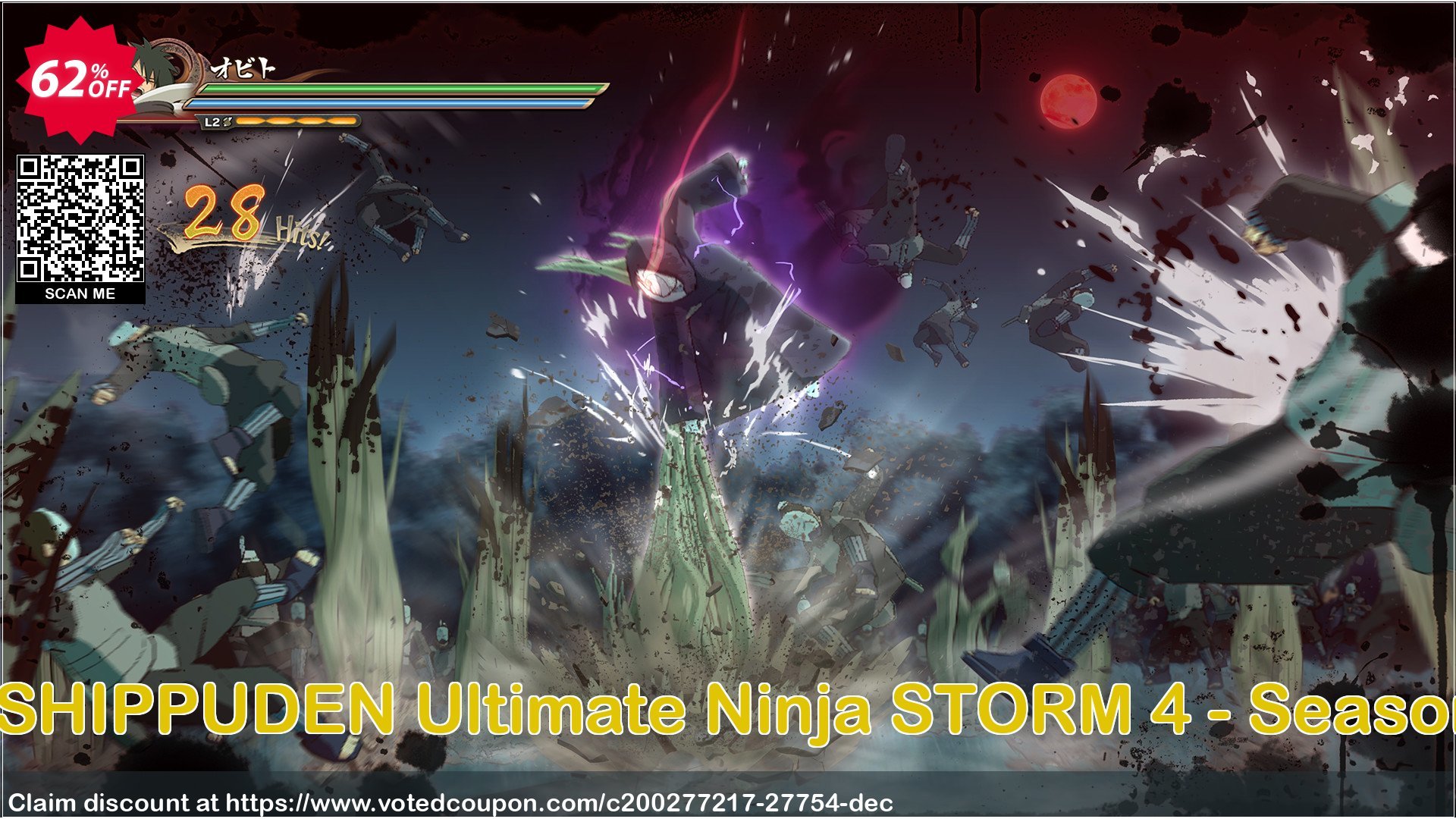 NARUTO SHIPPUDEN Ultimate Ninja STORM 4 - Season Pass PC Coupon Code Apr 2024, 62% OFF - VotedCoupon