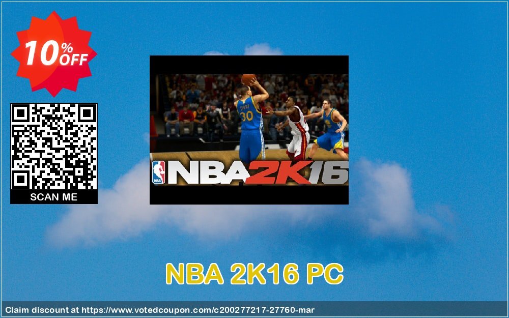 NBA 2K16 PC Coupon, discount NBA 2K16 PC Deal. Promotion: NBA 2K16 PC Exclusive Easter Sale offer 