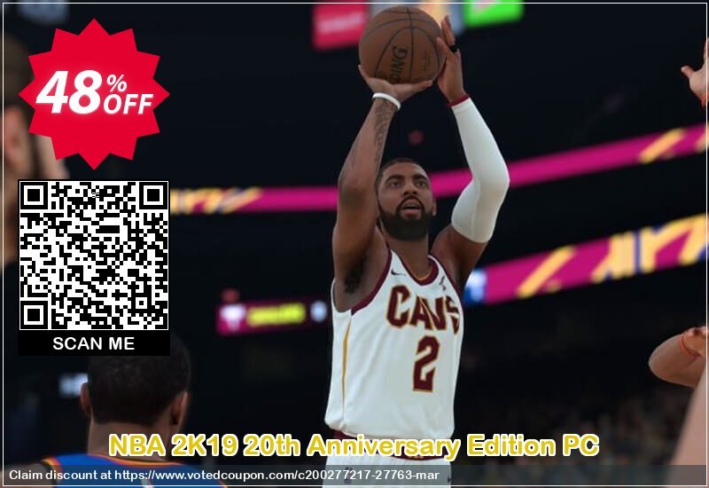 NBA 2K19 20th Anniversary Edition PC Coupon, discount NBA 2K19 20th Anniversary Edition PC Deal. Promotion: NBA 2K19 20th Anniversary Edition PC Exclusive Easter Sale offer 