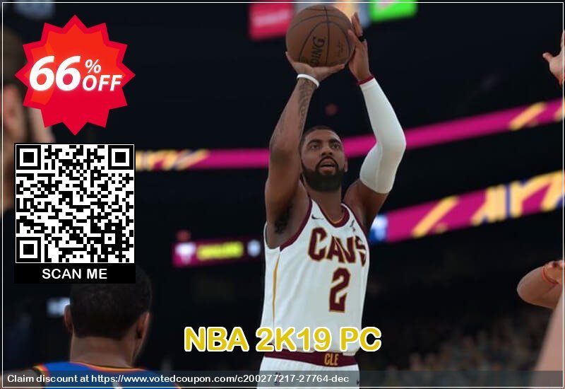 NBA 2K19 PC Coupon Code Apr 2024, 66% OFF - VotedCoupon