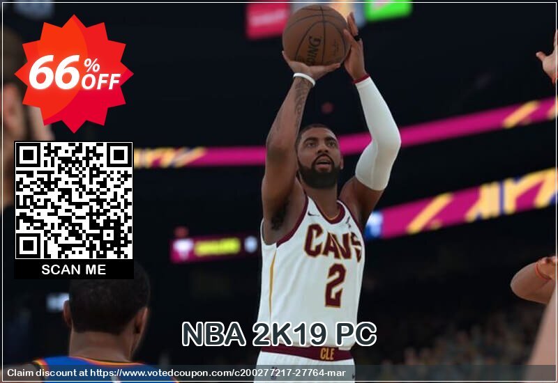 NBA 2K19 PC Coupon Code Apr 2024, 66% OFF - VotedCoupon