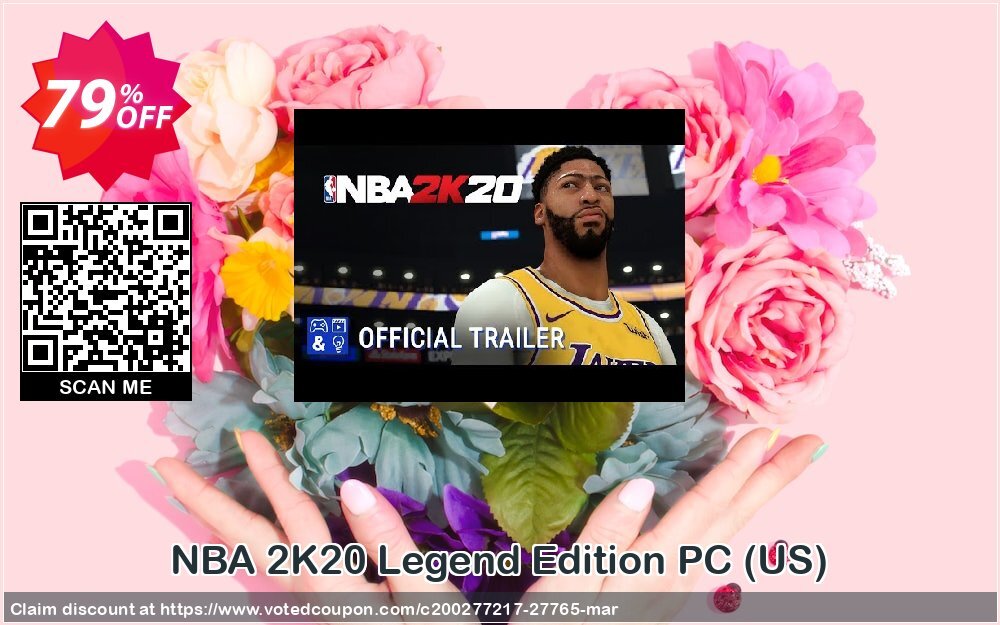 NBA 2K20 Legend Edition PC, US  Coupon Code Apr 2024, 79% OFF - VotedCoupon