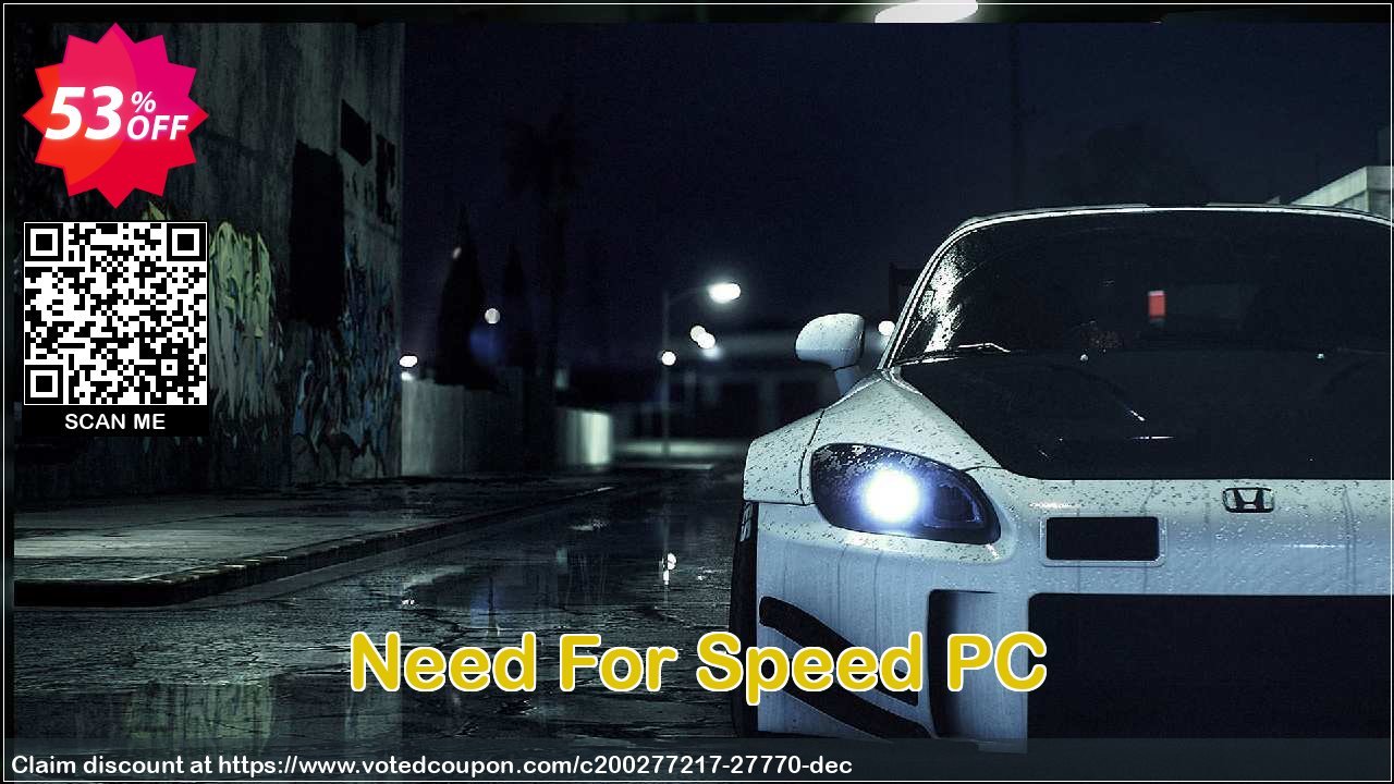 Need For Speed PC Coupon, discount Need For Speed PC Deal. Promotion: Need For Speed PC Exclusive Easter Sale offer 