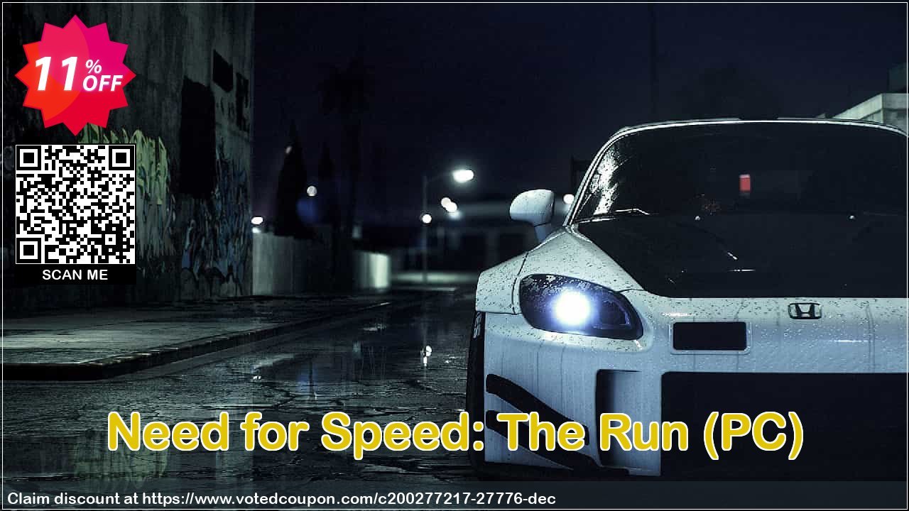 Need for Speed: The Run, PC  Coupon, discount Need for Speed: The Run (PC) Deal. Promotion: Need for Speed: The Run (PC) Exclusive Easter Sale offer 