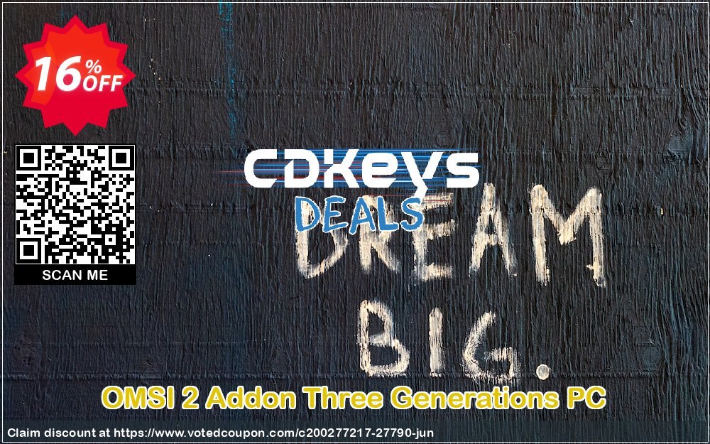 OMSI 2 Addon Three Generations PC Coupon, discount OMSI 2 Addon Three Generations PC Deal. Promotion: OMSI 2 Addon Three Generations PC Exclusive Easter Sale offer 