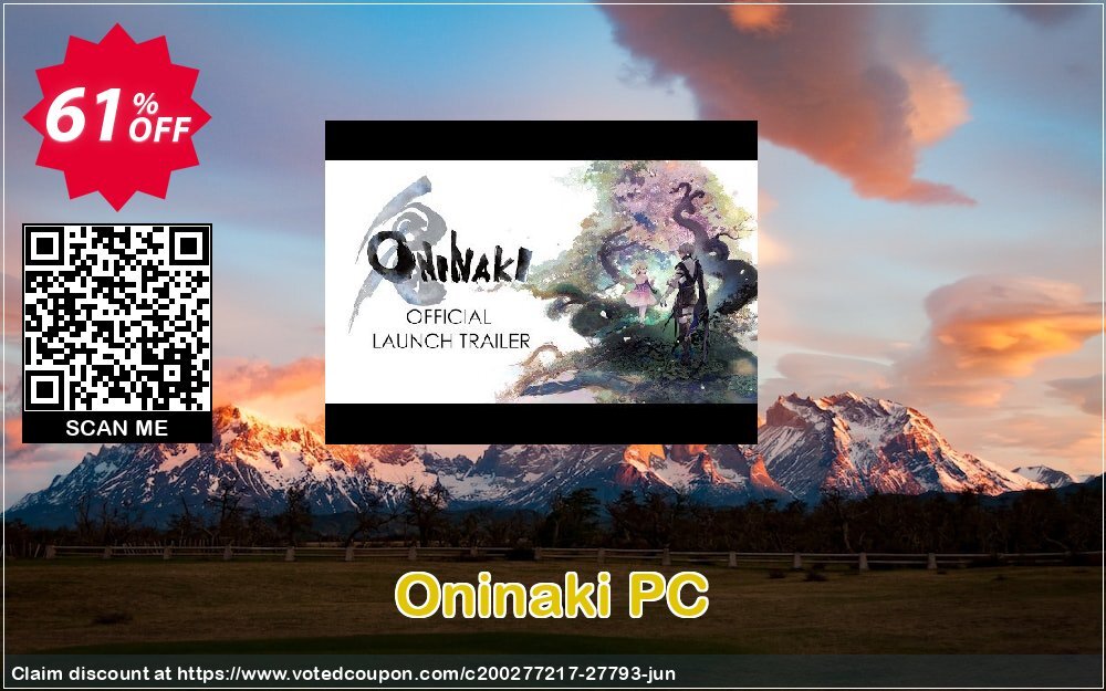 Oninaki PC Coupon, discount Oninaki PC Deal. Promotion: Oninaki PC Exclusive Easter Sale offer 