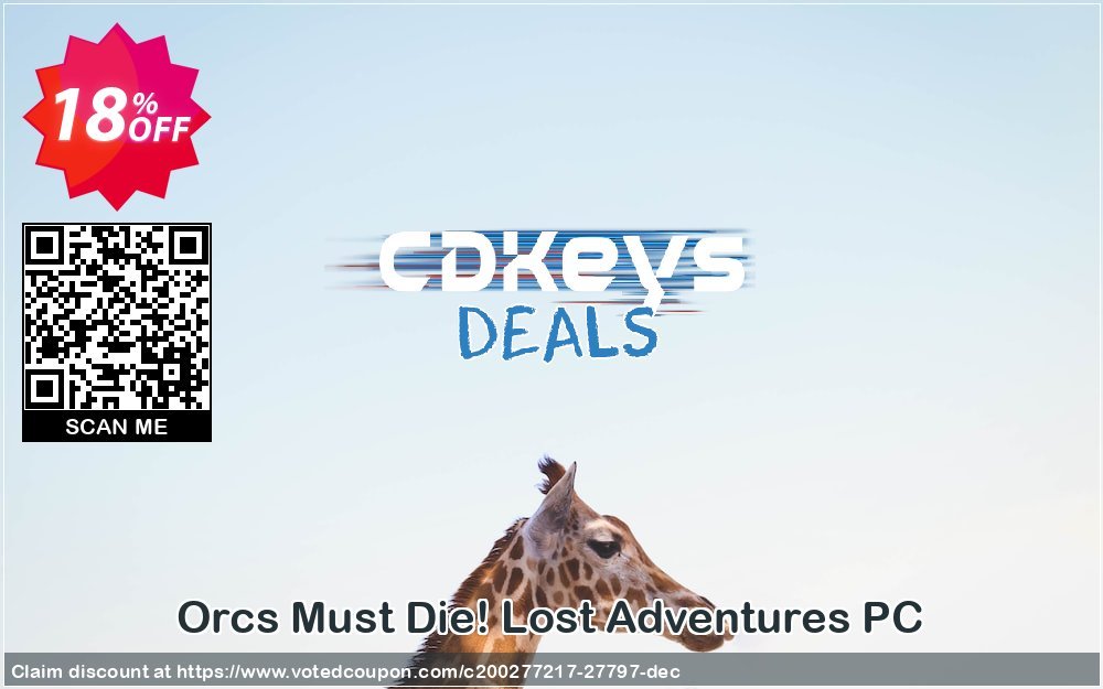 Orcs Must Die! Lost Adventures PC Coupon Code Apr 2024, 18% OFF - VotedCoupon