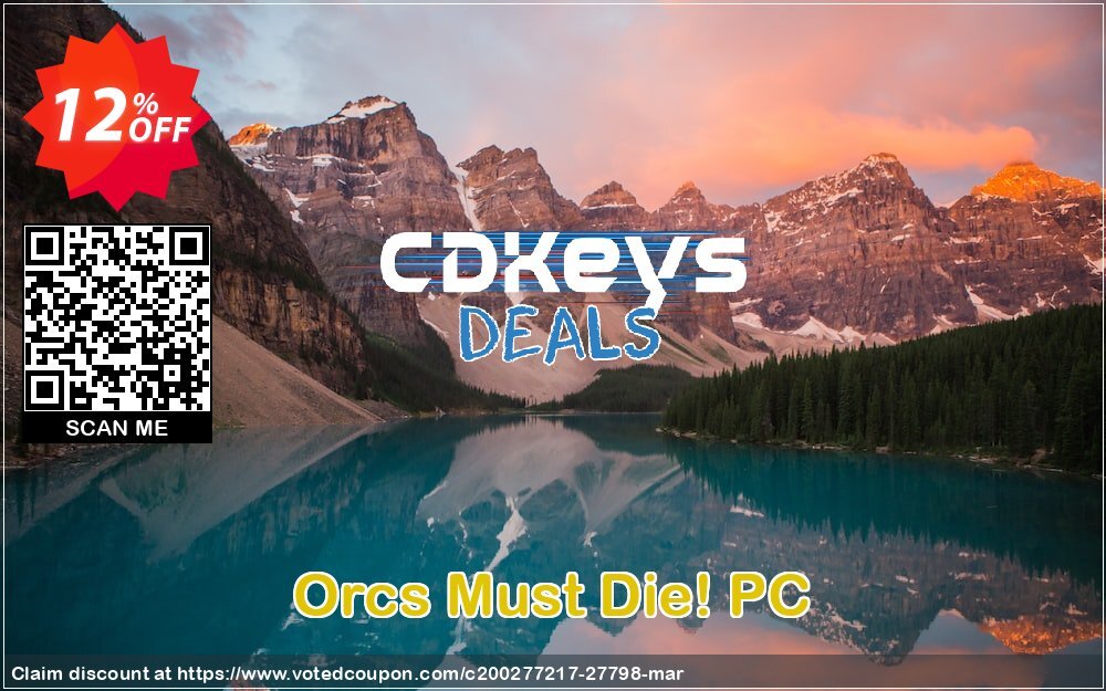 Orcs Must Die! PC Coupon, discount Orcs Must Die! PC Deal. Promotion: Orcs Must Die! PC Exclusive Easter Sale offer 