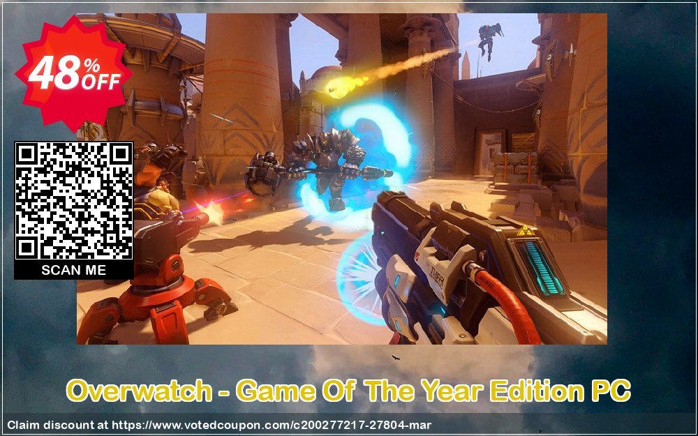 Overwatch - Game Of The Year Edition PC Coupon, discount Overwatch - Game Of The Year Edition PC Deal. Promotion: Overwatch - Game Of The Year Edition PC Exclusive Easter Sale offer 