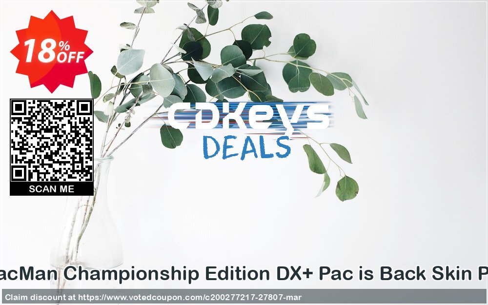 PacMan Championship Edition DX+ Pac is Back Skin PC Coupon, discount PacMan Championship Edition DX+ Pac is Back Skin PC Deal. Promotion: PacMan Championship Edition DX+ Pac is Back Skin PC Exclusive Easter Sale offer 