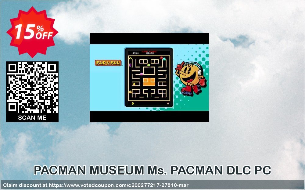 PACMAN MUSEUM Ms. PACMAN DLC PC Coupon, discount PACMAN MUSEUM Ms. PACMAN DLC PC Deal. Promotion: PACMAN MUSEUM Ms. PACMAN DLC PC Exclusive Easter Sale offer 