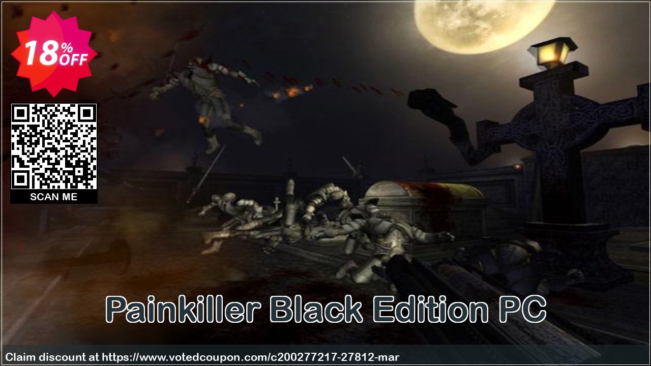 Painkiller Black Edition PC Coupon, discount Painkiller Black Edition PC Deal. Promotion: Painkiller Black Edition PC Exclusive Easter Sale offer 