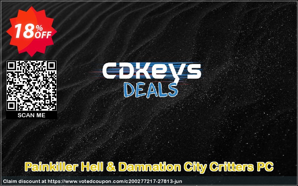 Painkiller Hell & Damnation City Critters PC Coupon, discount Painkiller Hell & Damnation City Critters PC Deal. Promotion: Painkiller Hell & Damnation City Critters PC Exclusive Easter Sale offer 