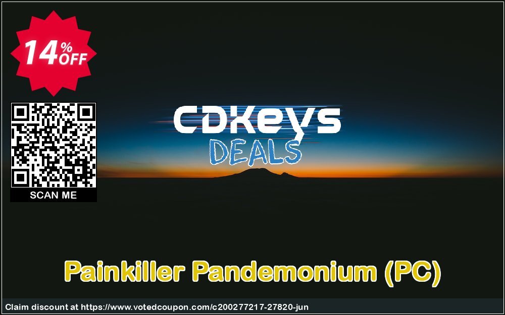 Painkiller Pandemonium, PC  Coupon, discount Painkiller Pandemonium (PC) Deal. Promotion: Painkiller Pandemonium (PC) Exclusive Easter Sale offer 