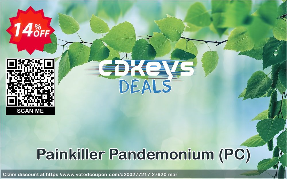 Painkiller Pandemonium, PC  Coupon Code May 2024, 14% OFF - VotedCoupon