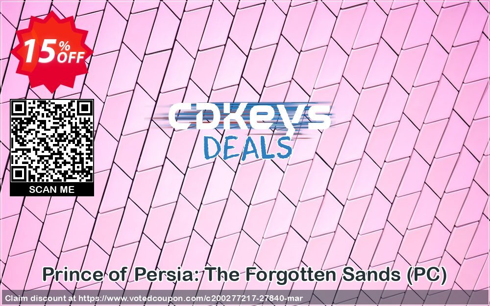 Prince of Persia: The Forgotten Sands, PC  Coupon, discount Prince of Persia: The Forgotten Sands (PC) Deal. Promotion: Prince of Persia: The Forgotten Sands (PC) Exclusive Easter Sale offer 