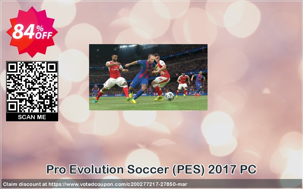 Pro Evolution Soccer, PES 2017 PC Coupon Code Apr 2024, 84% OFF - VotedCoupon