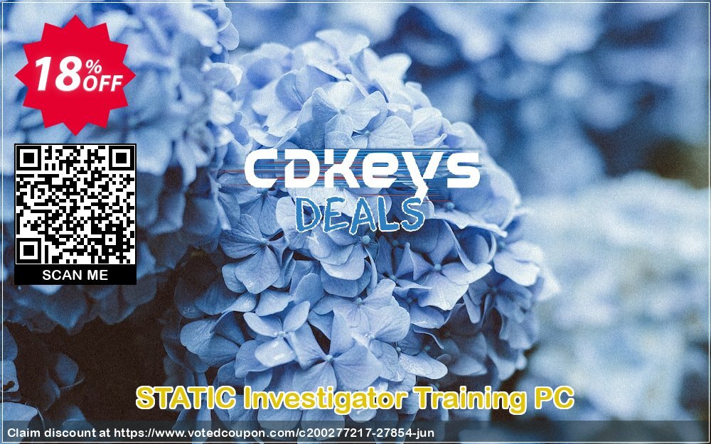 STATIC Investigator Training PC Coupon, discount STATIC Investigator Training PC Deal. Promotion: STATIC Investigator Training PC Exclusive Easter Sale offer 