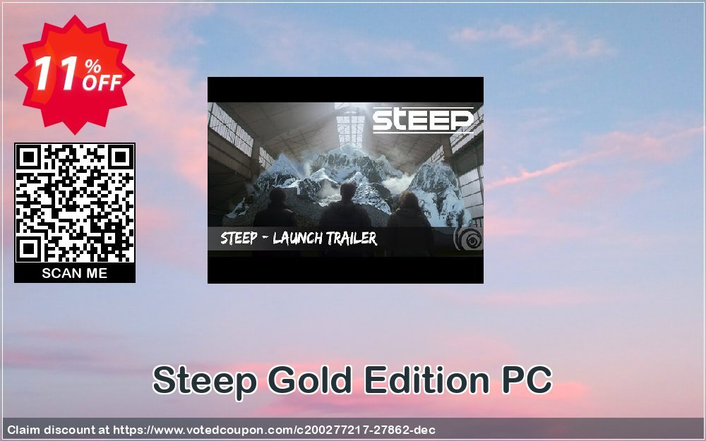 Steep Gold Edition PC Coupon, discount Steep Gold Edition PC Deal. Promotion: Steep Gold Edition PC Exclusive Easter Sale offer 